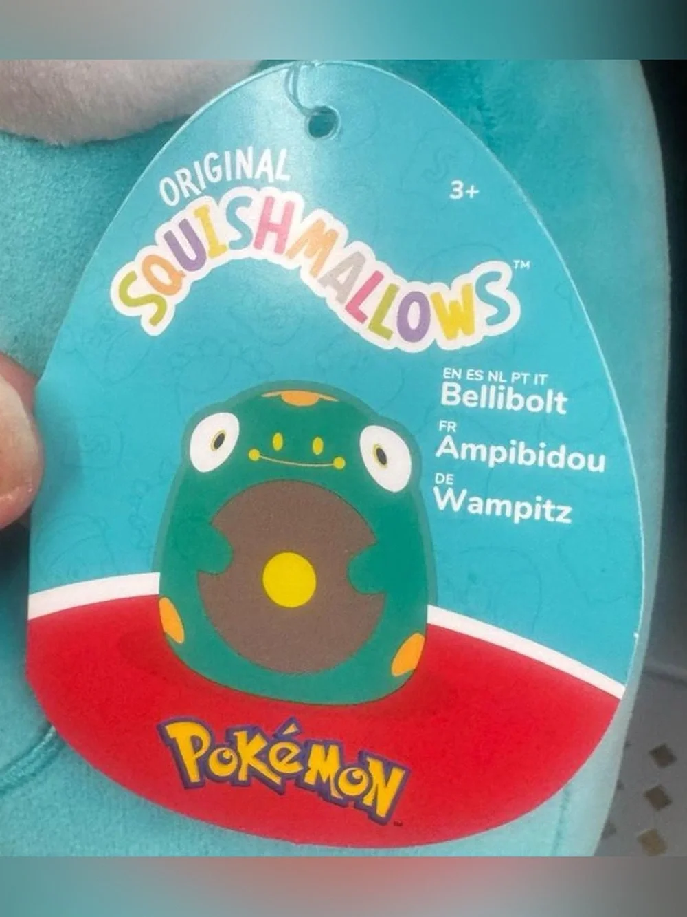 *NWT* Squishmallows | Pokémon Bellibolt - 10”
